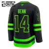 Dallas Stars Dresy Fanatics Premium Jamie Benn 2024-25 Černá Třetí - Dětské